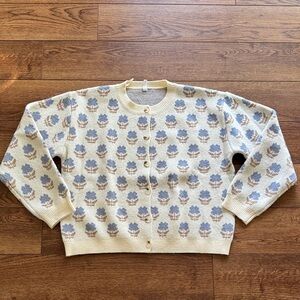 Gorgeous Floral Print Cardigan!